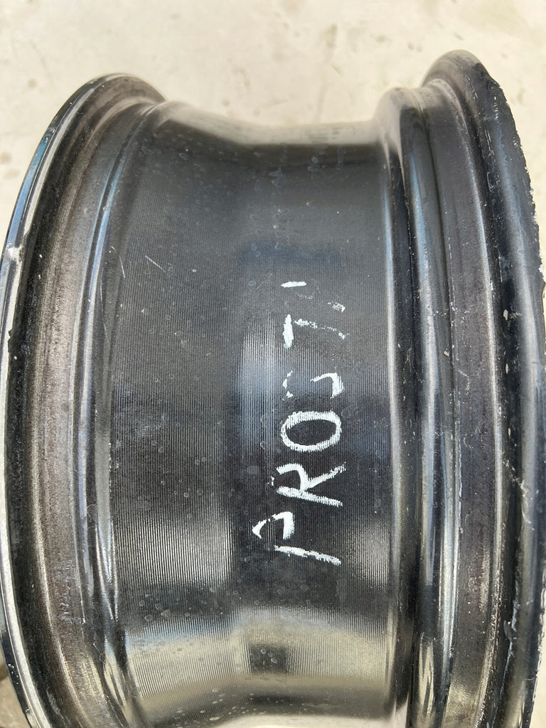 1x Alufelge 17 Zoll 7.0" 4x100 54ET Schwarz 52910-Q0500 Hyundai I20 Iii