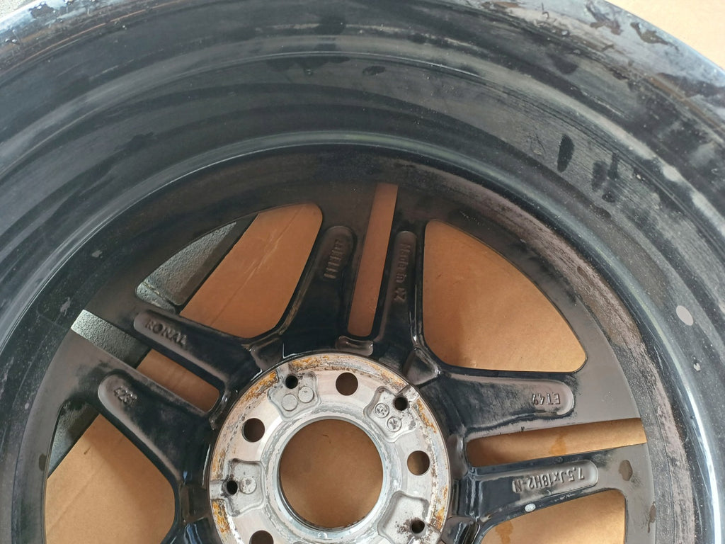 1x Alufelge 18 Zoll 7.5" 5x112 49ET Glanz Graphit A1774011500 Mercedes-Benz Mg FEL3275917974aa