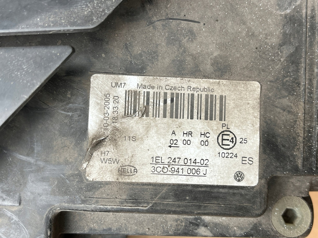 Frontscheinwerfer VW Passat 3C0941006J Rechts Scheinwerfer Headlight SCH4951299700eu