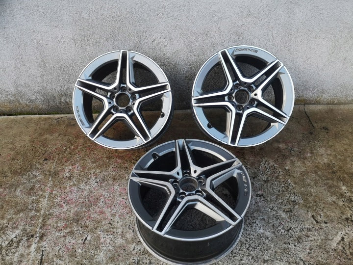 1x Alufelge 18 Zoll 8.0" 5x112 43ET A2134016300 Mercedes-Benz W213 Rim Wheel FEL9858954684lz