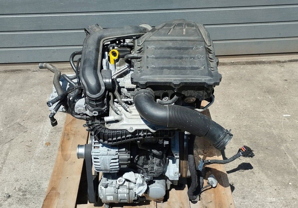 Motor Audi Skoda VW Q2 DKR 1.0 TFSI 115PS 85kW 59TKm 2019 Benzin Engine Komplett
