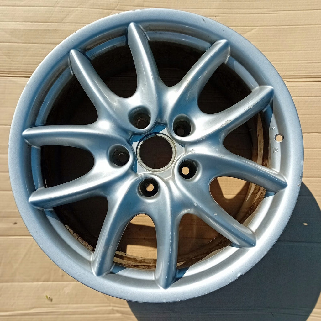 1x Alufelge 19 Zoll 9.0" 5x130 60ET Glanz Silber 7L5601025 Porsche Cayenne