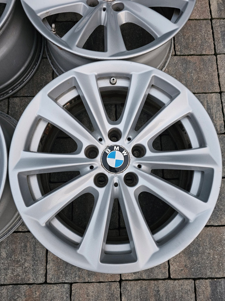 4x Alufelge 17 Zoll 8.0" 5x120 30ET Glanz Silber 6780720 BMW F11 F10 Rim Wheel FEL2364223136lz