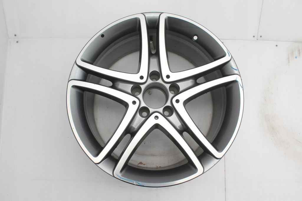 1x Alufelge 18 Zoll 9.5" 5x112 43ET A2224012000 Mercedes-Benz Rim Wheel