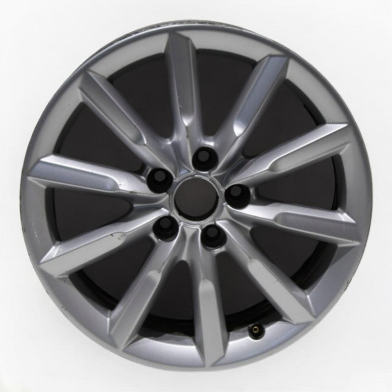 1x Alufelge 17 Zoll 7.0" 5x112 43ET Glanz Silber 8U0601025S Audi A3 Rim Wheel