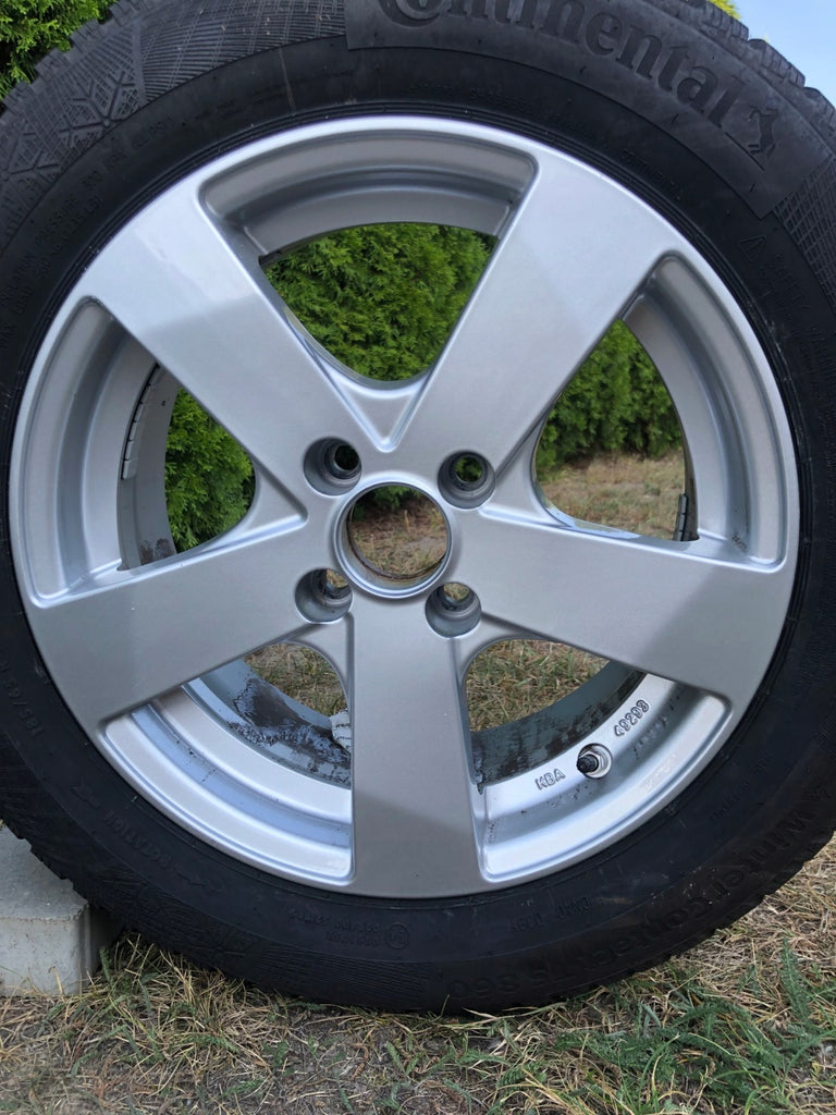 4x Alufelge 15 Zoll 6.5" 4x100 38ET KBA49293 Dacia Megane Rim Wheel FEL4056161490tl