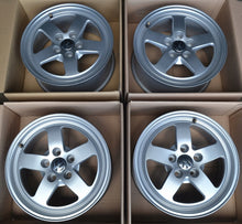 Load image into Gallery viewer, 4x Alufelge 16 Zoll 7.0&quot; 5x112 35ET Glanz Silber 8W0601025 Audi Rim Wheel