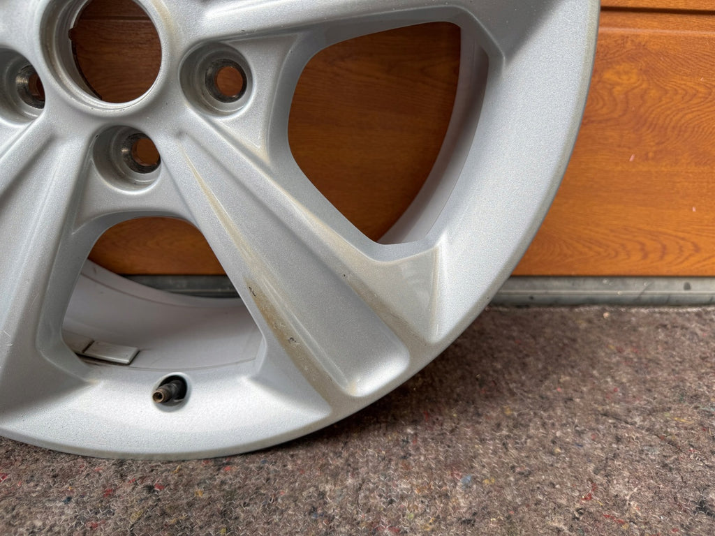 1x Alufelge 17 Zoll 7.5" 5x108 52 5ET Glanz Silber CJ5C-1007-B2B Ford Kuga