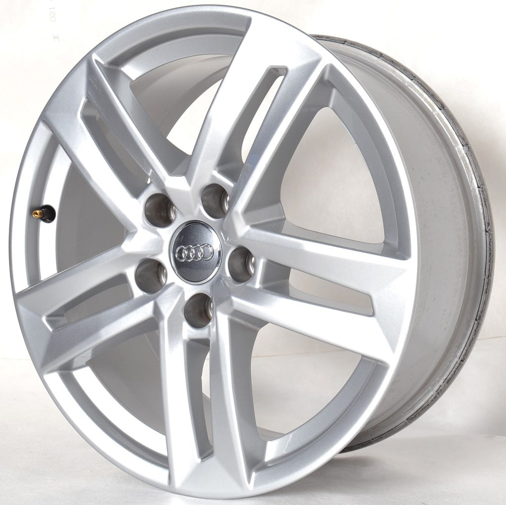 4x Alufelge 17 Zoll 7.0" 5x112 42ET Glanz Silber 8W0601025 Audi A4 B8 Rim Wheel FEL8840546235zk