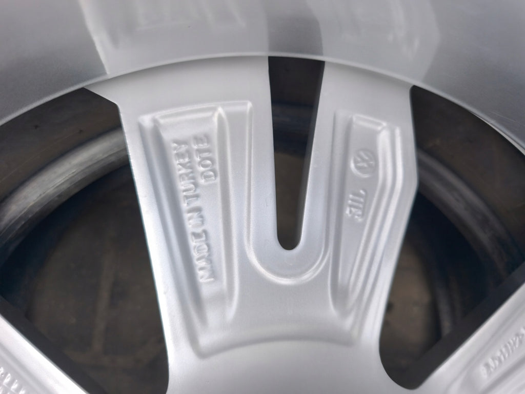 1x Alufelge 19 Zoll 8.0" 5x112 45ET Glanz Grau Mg Arteon Rim Wheel FEL2008337099ug