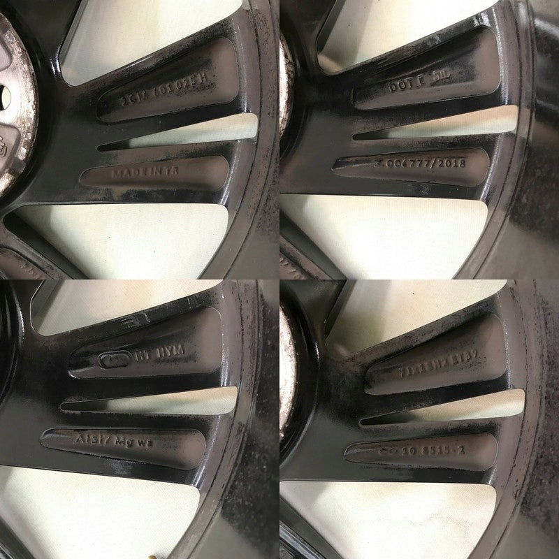 1x Alufelge 18 Zoll 7.0" 5x100 39ET Glanz Schwarz 2GM601025H VW Rim Wheel FEL4619446241sz