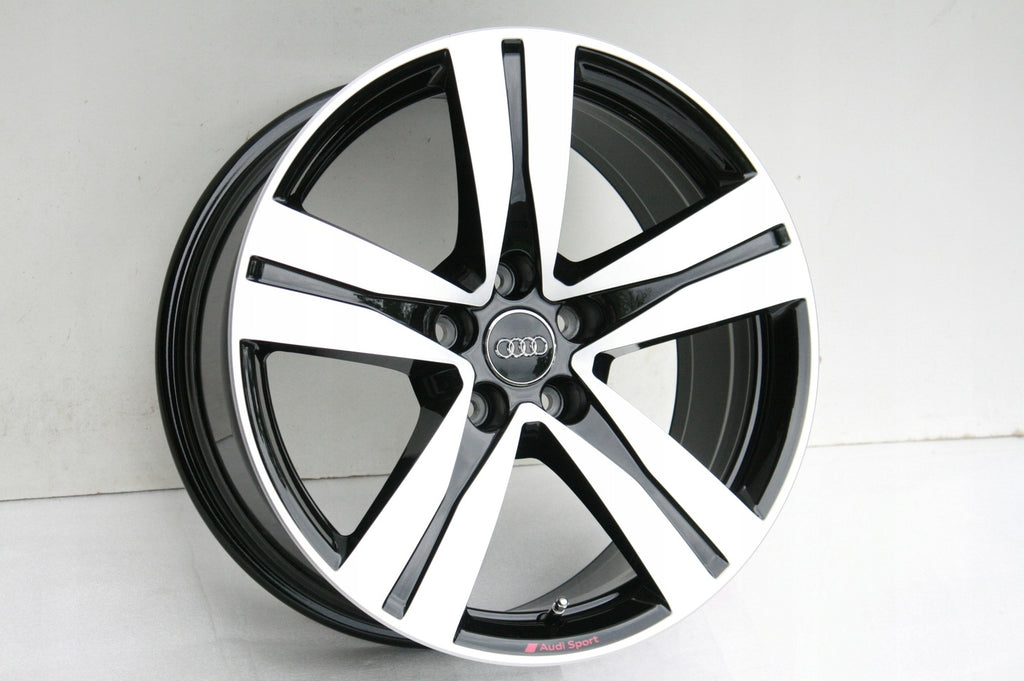 4x Alufelge 18 Zoll 8.0" 5x112 25ET Glanz Silber 4M0601025 Audi A4 Allroad