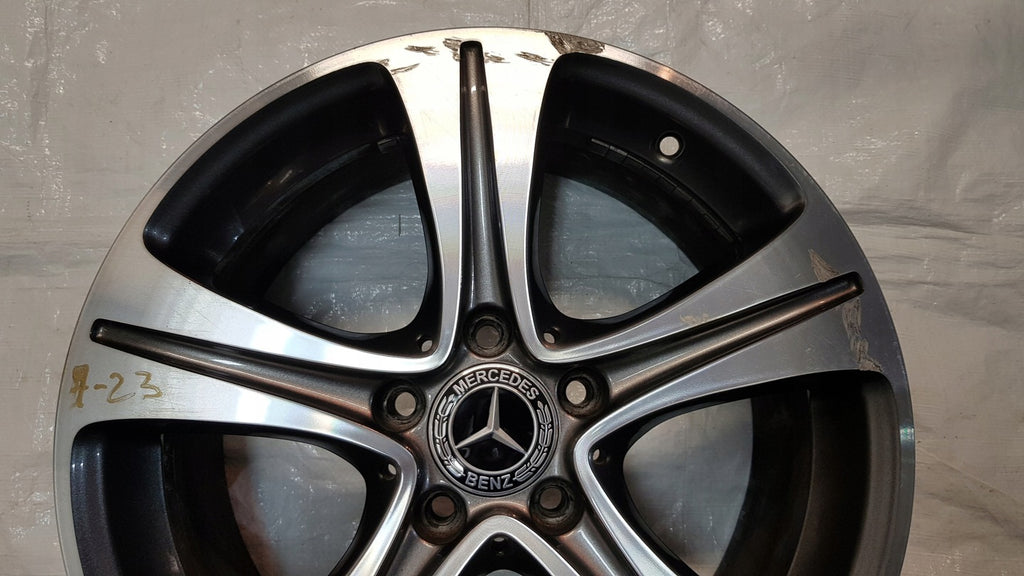 1x Alufelge 17 Zoll 7.5" 5x112 40ET Glanz Graphit A2134011200 Mercedes-Benz W213