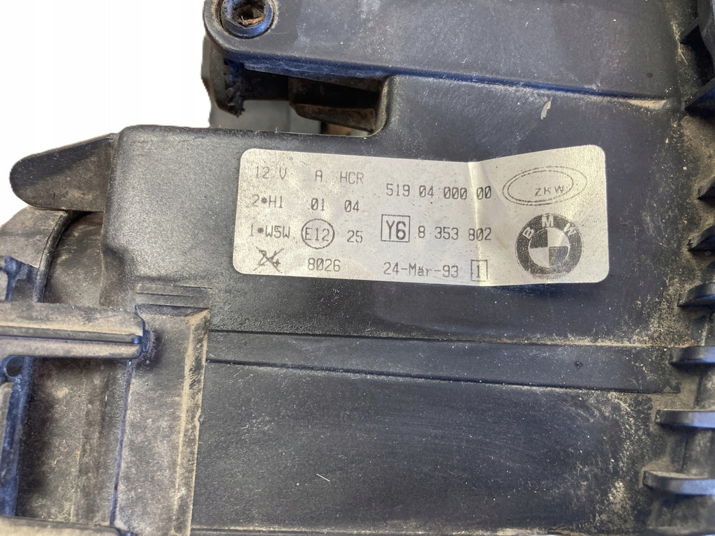Frontscheinwerfer BMW E36 8353802 Rechts Scheinwerfer Headlight SCH8783987901tl