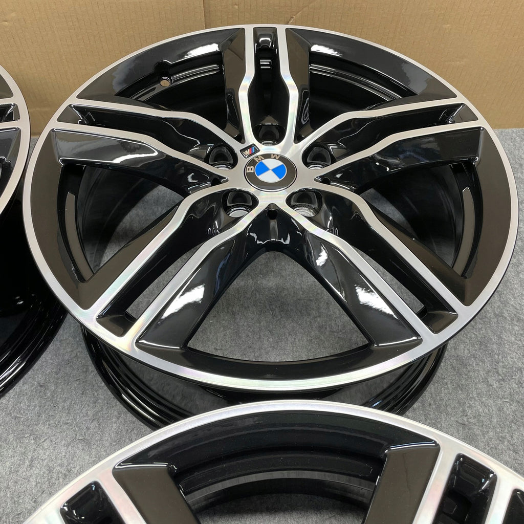 4x Alufelge 18 Zoll 7.5" 5x112 51ET Glanz Silber 7850456 BMW X1 F48 Rim Wheel