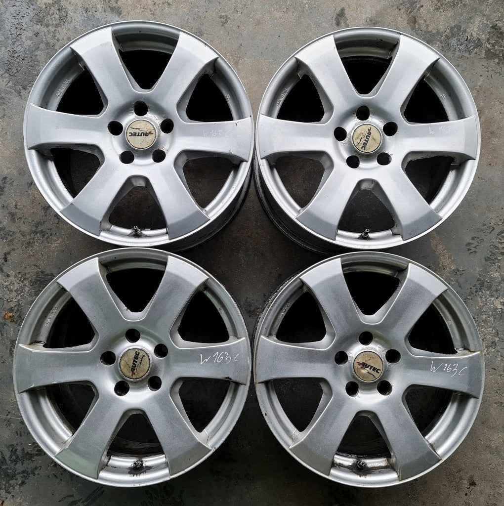 4x Alufelge 17 Zoll 8.0" 5x112 Mercedes-Benz W163 Rim Wheel FEL1761479597yy