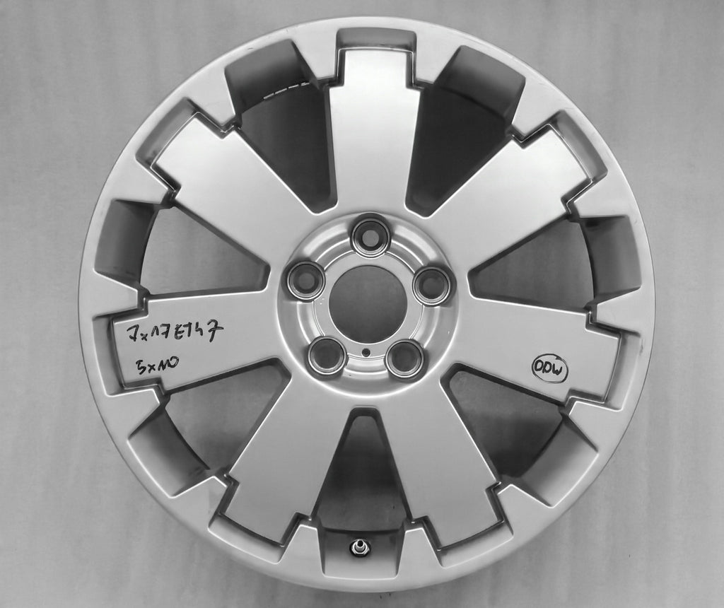 1x Alufelge 17 Zoll 7.0" 5x110 47ET Glanz Silber Opel Signum Zafira B Vectra C