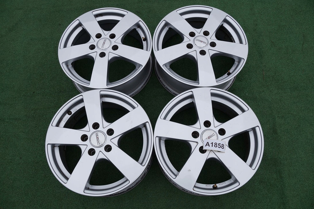 4x Alufelge 16 Zoll 6.5" 5x112 46ET TTZM9981 Audi A3 Leon Octavia I Caddy V FEL4373028937ey