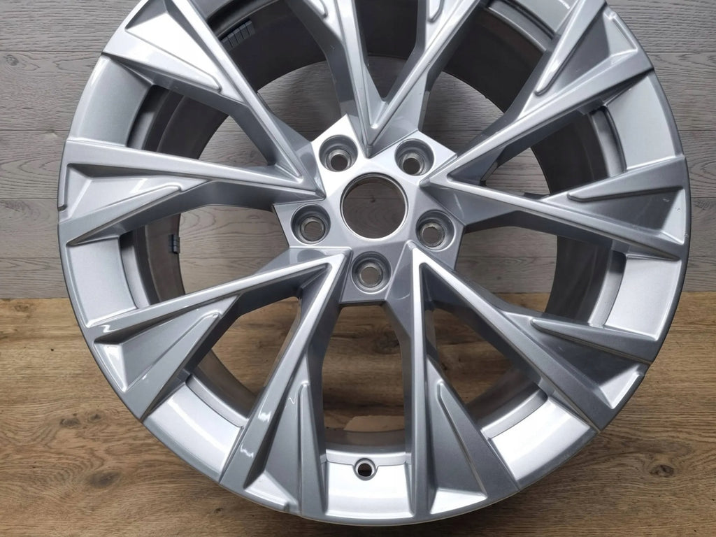 1x Alufelge 18 Zoll 8.0" 5x112 44ET Glanz 3P0601025E Skoda Superb Rim Wheel FEL6708715541sr