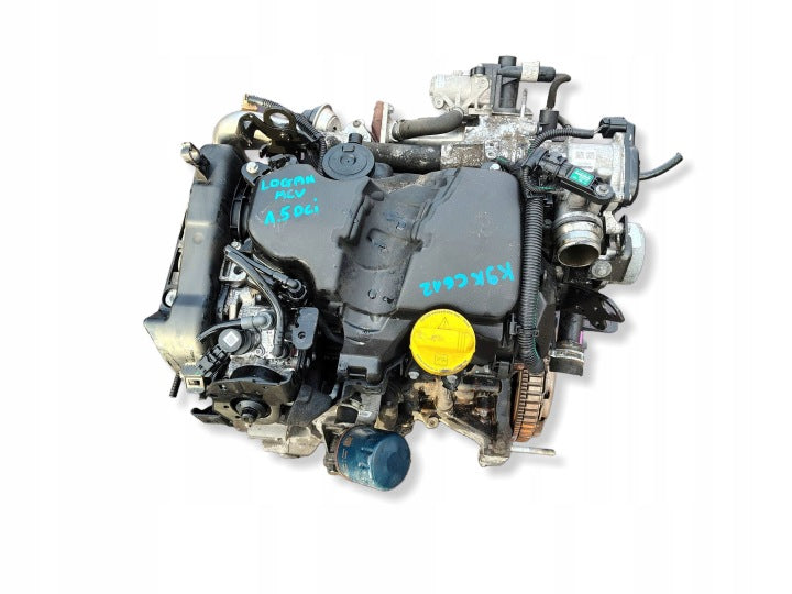 Motor Dacia Logan Mcv K9KC612 1.5 DCI 97TKm Diesel Engine Komplett MOT6536692622ik