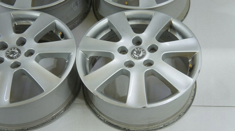 4x Alufelge 16 Zoll 6.0" 5x112 50ET Rim Wheel FEL5435956051aw