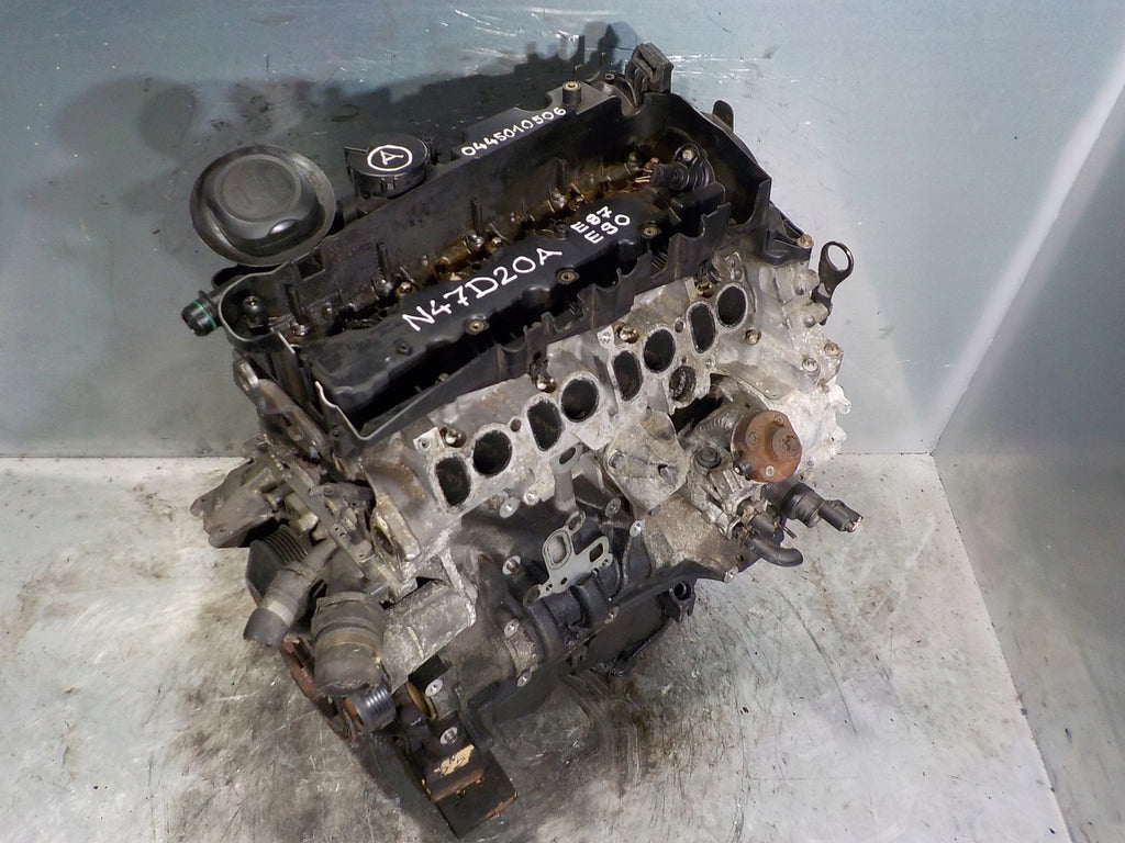 Motor BMW 3 E90 1 E87 N47D20A 2.0 177PS Diesel Engine Unkomplett