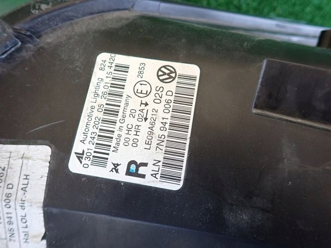 Frontscheinwerfer Seat Alhambra Rechts Scheinwerfer Headlight