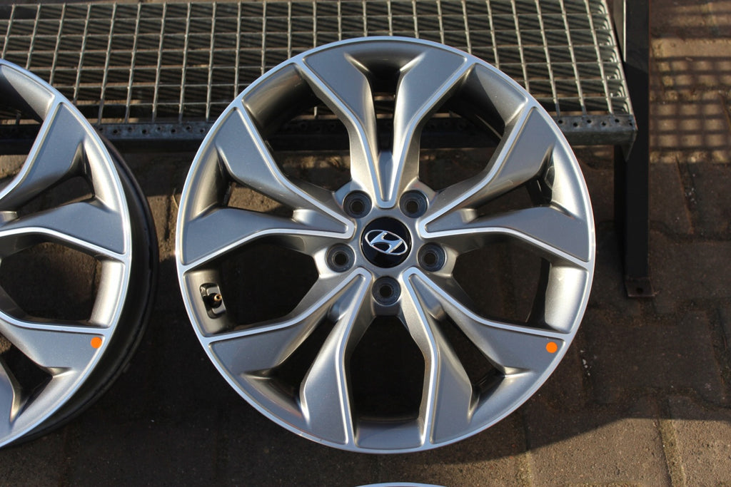 4x Alufelge 18 Zoll 7.5" 5x114.3 55ET 52910-G4400 Hyundai Elantra Mg Rim Wheel FEL1935208376qy