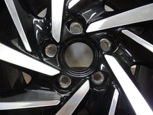 Load image into Gallery viewer, 1x Alufelge 16 Zoll 6.5&quot; 5x112 48ET Glanz Schwarz 5TA601025L Mg Touran Rim Wheel