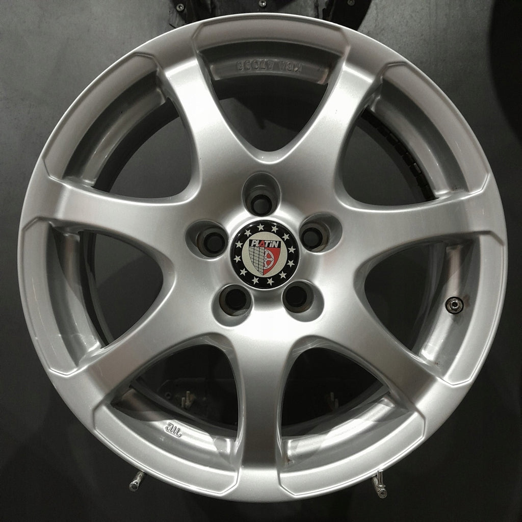 4x Alufelge 16 Zoll 6.0" 5x100 38ET Glanz Silber KBA47038 Skoda Kamiq Rim Wheel FEL1360142377ou