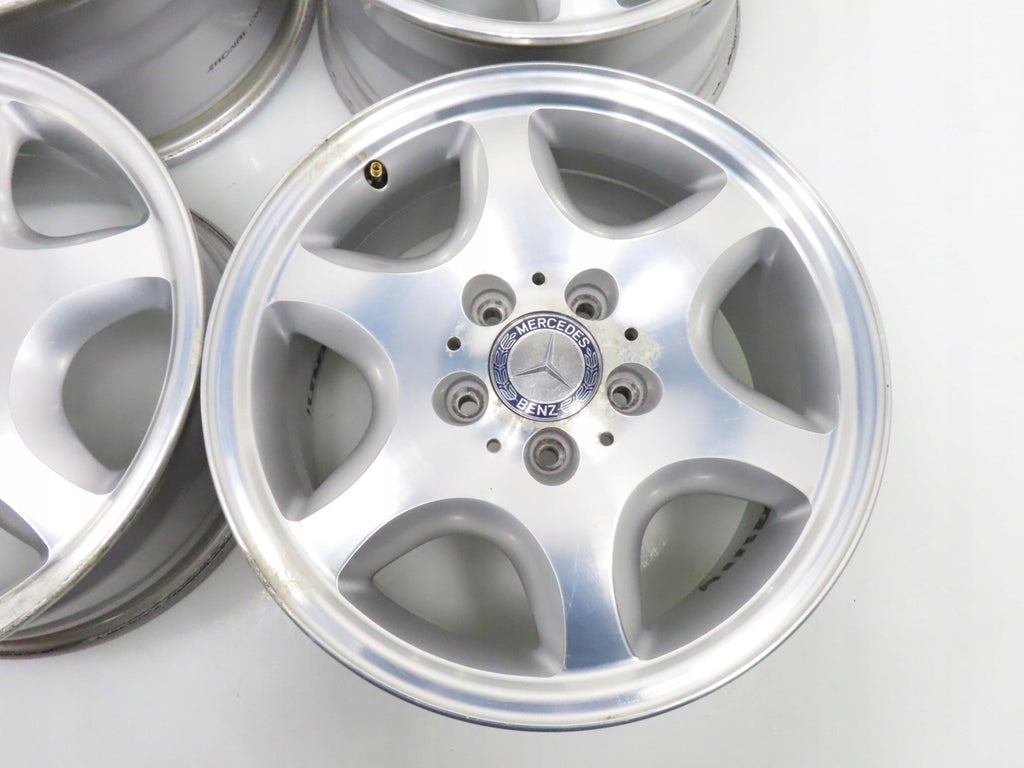 4x Alufelge 16 Zoll 7.0" 5x112 37ET Silber A1704011102 Mercedes-Benz Slk FEL7646465339zu