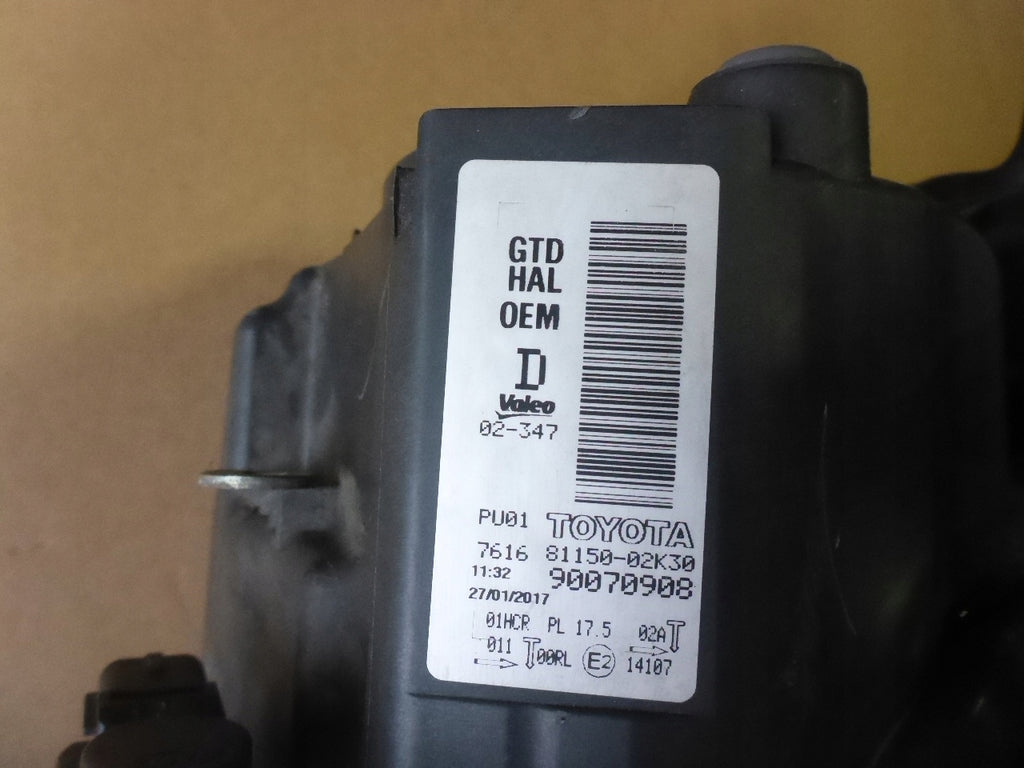 Frontscheinwerfer Toyota Auris 81150-02K30 Links Scheinwerfer Headlight SCH4973897488qa