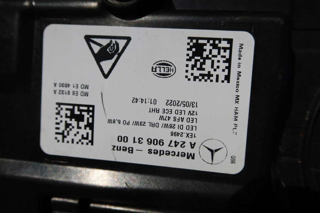 Frontscheinwerfer Mercedes-Benz Glb A2479063100 LED Links Scheinwerfer Headlight SCH5069825020co