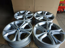 Laden Sie das Bild in den Galerie-Viewer, 4x Alufelge 18 Zoll 7.0" 5x112 22ET Glanz Silber 6876918 BMW X3 G01 G02 FEL5828799598mp
