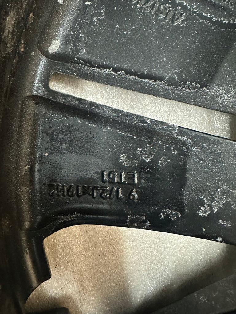 1x Alufelge 19 Zoll 9.5" 5x112 51ET Glanz A2144012400 Mercedes-Benz Rim Wheel FEL7366717550qi