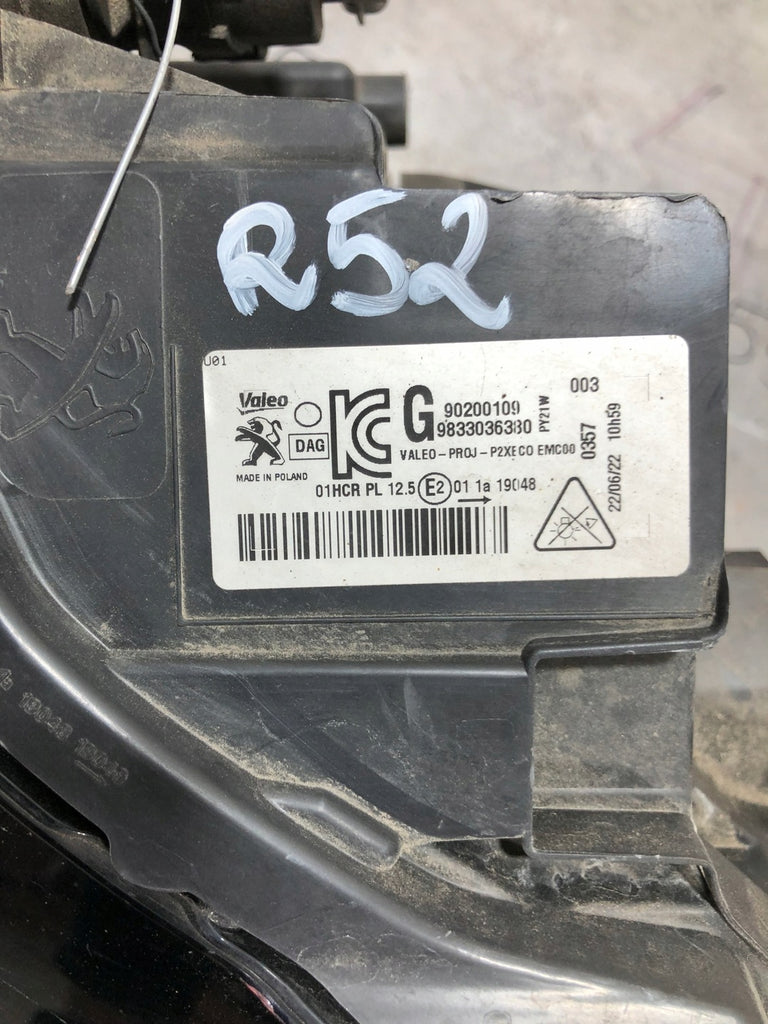 Frontscheinwerfer Peugeot 208 II 90200109 LED Links Scheinwerfer Headlight SCH9247736080eh