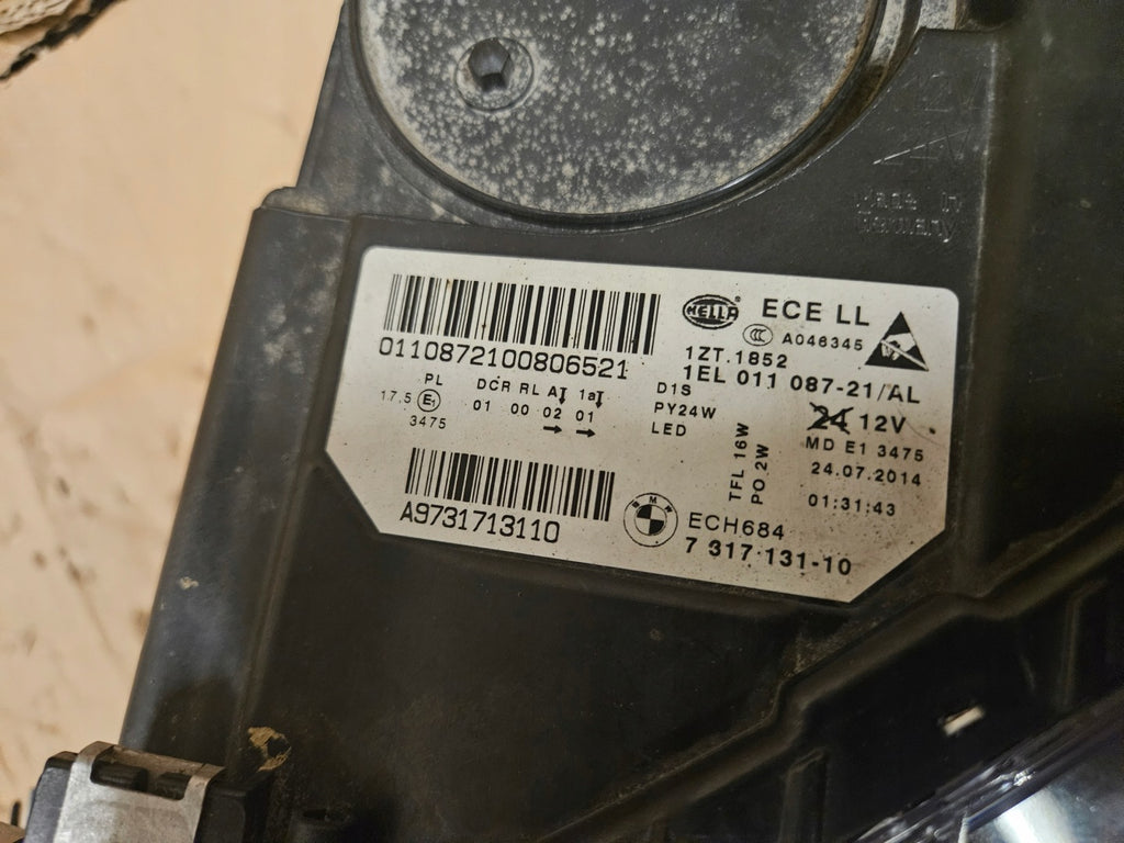 Frontscheinwerfer BMW 5 F11 F10 1EL011087-21 Bi-Xenon Links Headlight SCH9988915243pr