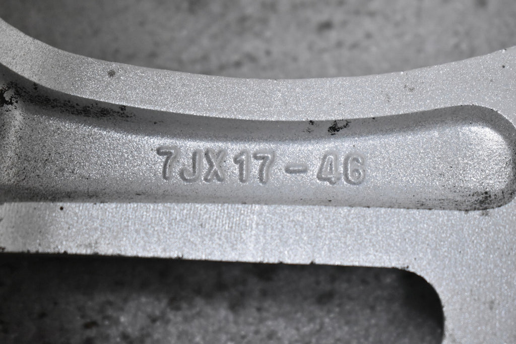 1x Alufelge 17 Zoll 7.0" 5x114.3 46ET Matt Silber 529102C200 Hyundai Coupe FEL7663894835xt