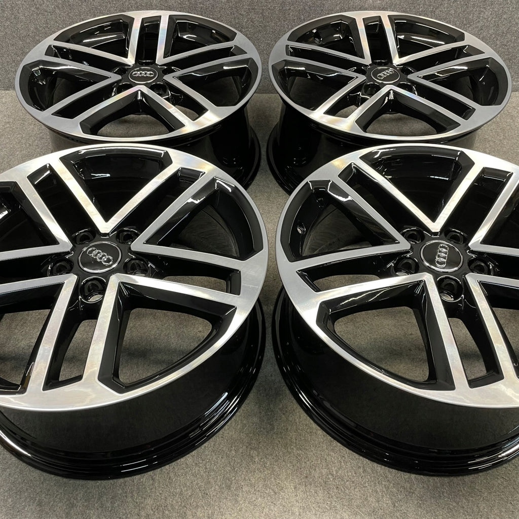 4x Alufelge 18 Zoll 8.0" 5x112 46ET Glanz Graphit 8V0601025DG Audi A3 Mg FEL3811151301tt