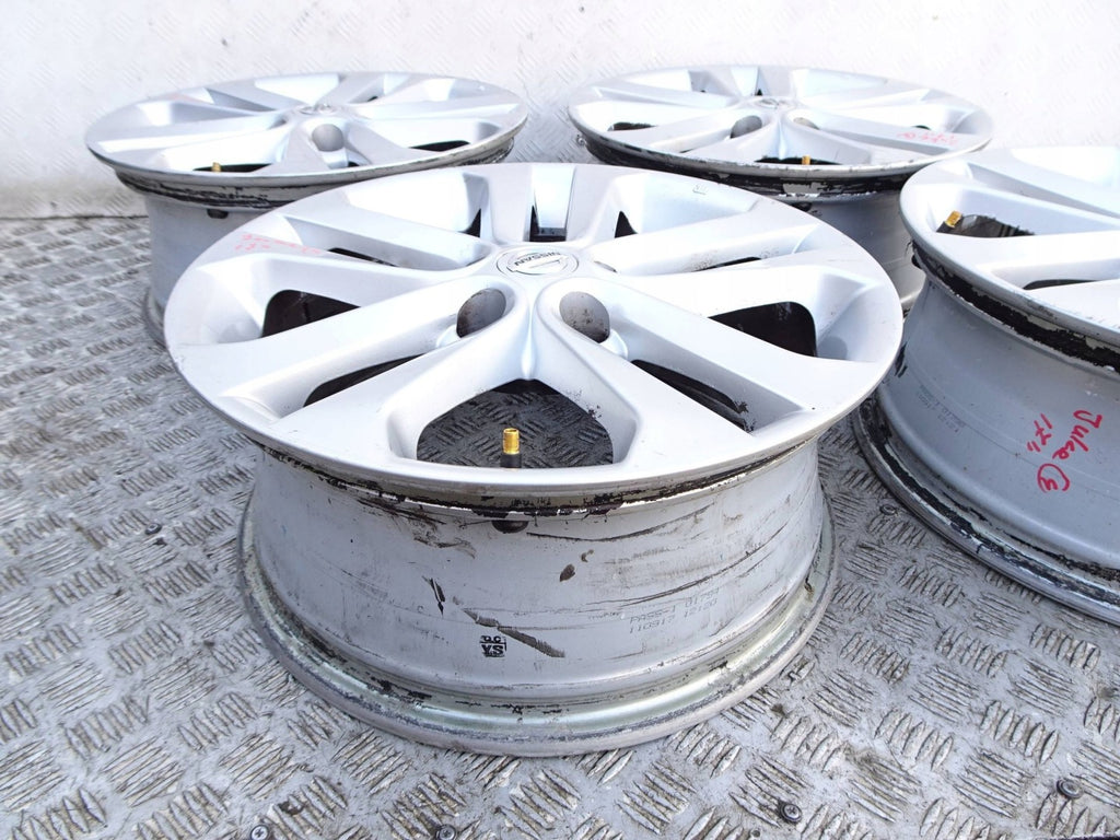 4x Alufelge 17 Zoll 5x114.3 45ET Nissan Qashqai I J10 Rim Wheel FEL5981965843ib