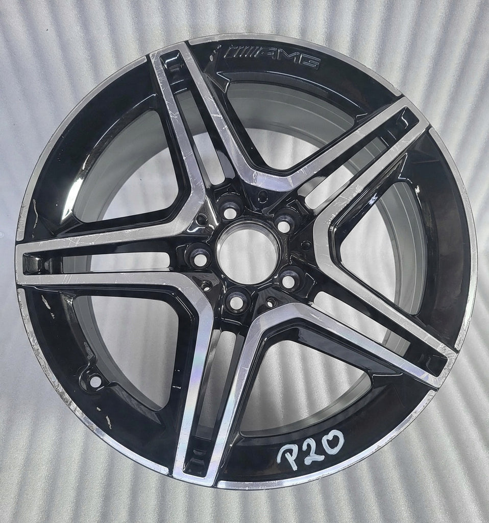 1x Alufelge 18 Zoll 7.5" 5x112 49ET A1774011500 Mercedes-Benz Cla C118 Rim Wheel