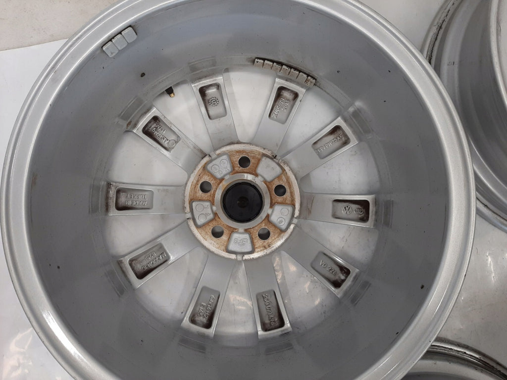4x Alufelge 16 Zoll 6.0" 5x100 45ET 2G0071496 VW Polo Rim Wheel FEL1717969854sd