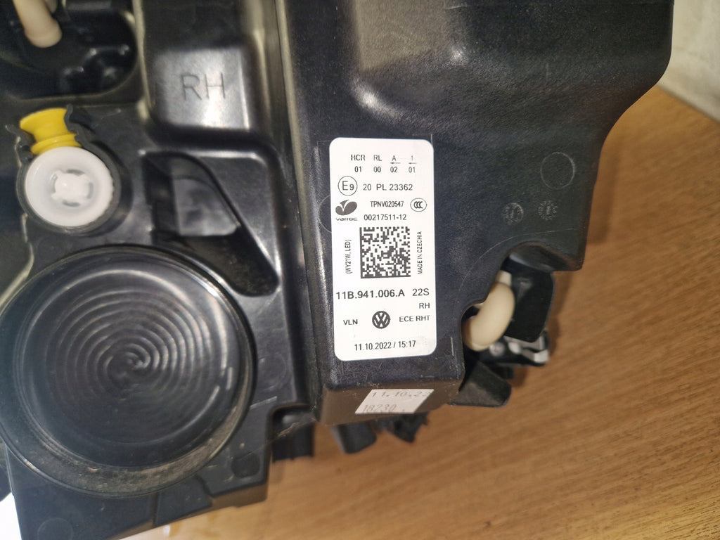 Frontscheinwerfer VW Id.4 11B941006A LED Rechts Scheinwerfer Headlight SCH2097271977ve