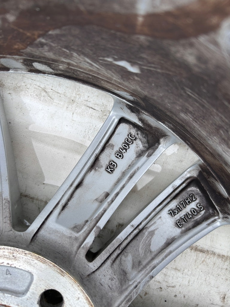 1x Alufelge 17 Zoll 7.0" 5x108 40 5ET Glanz Silber 31471309 Volvo S60 V60 FEL8561602065uu