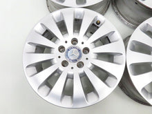 Laden Sie das Bild in den Galerie-Viewer, 4x Alufelge 16 Zoll 7.0" 5x112 43ET Silber A2044010602 Mercedes-Benz W204 FEL5844902088xn
