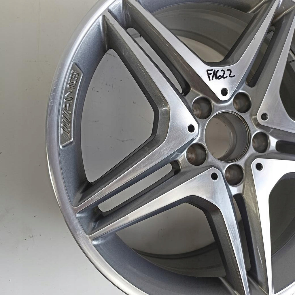 1x Alufelge 17 Zoll 7.5" 5x112 42 5ET Glanz Silber A1764010100 Mercedes-Benz FEL1215509160hk