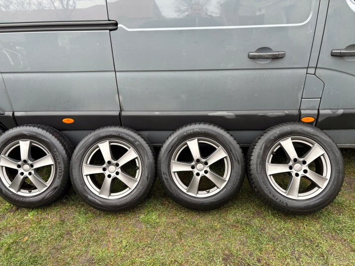 4x Alufelge 17 Zoll 7.0" 5x112 40ET Glanz Graphit TTXY5X112X40 VW Tiguan FEL8308806899ih