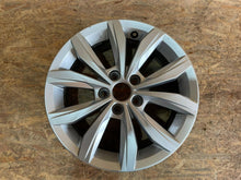 Load image into Gallery viewer, 1x Alufelge 15 Zoll 5.5&quot; 5x100 40ET Matt Silber 2G0601025 VW Polo Rim Wheel