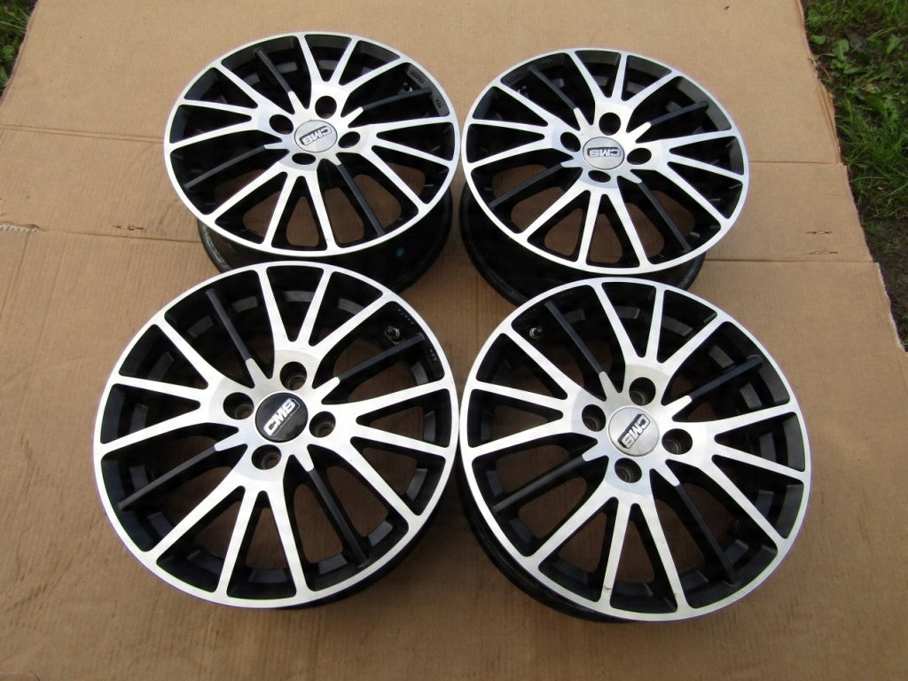 4x Alufelge 15 Zoll 5.5" 4x100 36ET KBA50278 Nissan Micra III K12 Thalia Clio