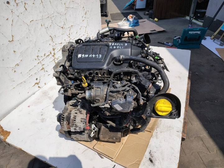 Motor Renault Trafic III R9MH413 1.6 DCI 87TKm 2017 Diesel Engine Komplett MOT4889353432ro